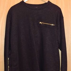 ZARA Black Sweatshirt